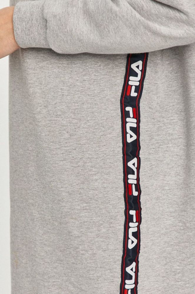 Fila - Піжамна кофта колір сірий фото 5