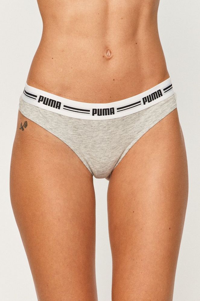 Стринги Puma 907854 (2-pack) колір сірий