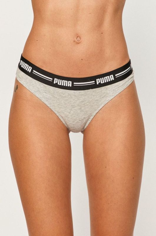 Стринги Puma 907854 (2-pack) колір сірий фото 2