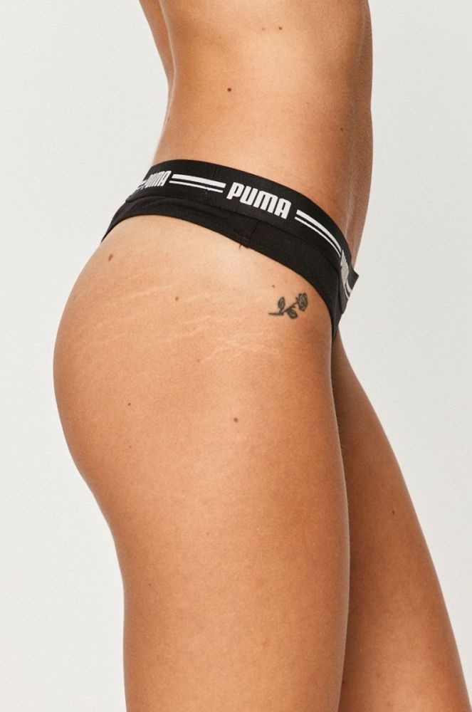 Стринги Puma 907854 (2-pack) колір чорний фото 5
