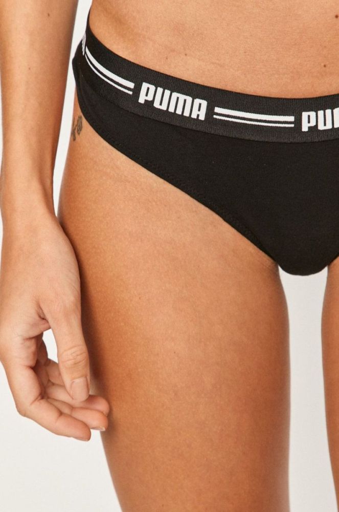 Стринги Puma 907854 (2-pack) колір чорний фото 7