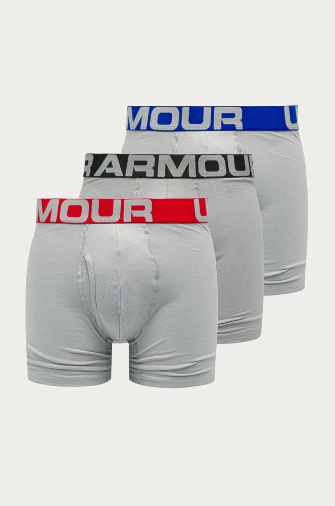 Under Armour - Боксери (3-pack) 1363617. колір сірий (1303672)