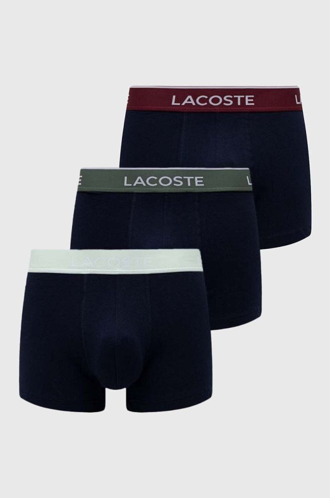 Боксери Lacoste чоловічі колір синій (3603798)