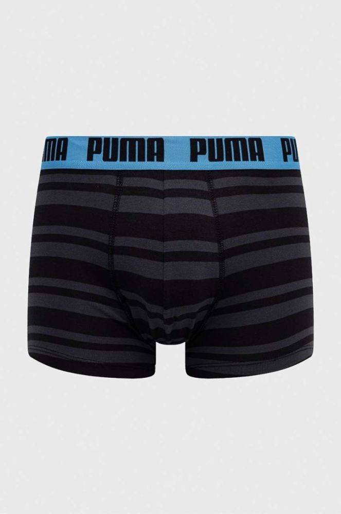 Боксери Puma 2-pack чоловічі колір чорний (3653234) фото 2