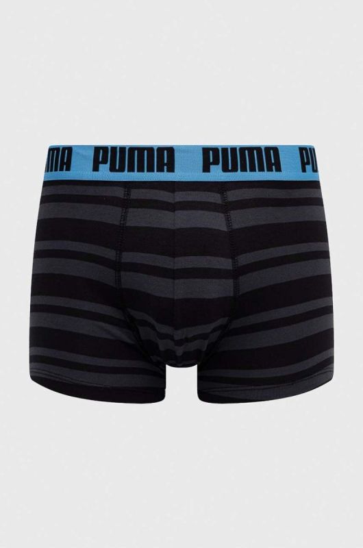 Боксери Puma 2-pack чоловічі колір чорний (3653234) фото 2