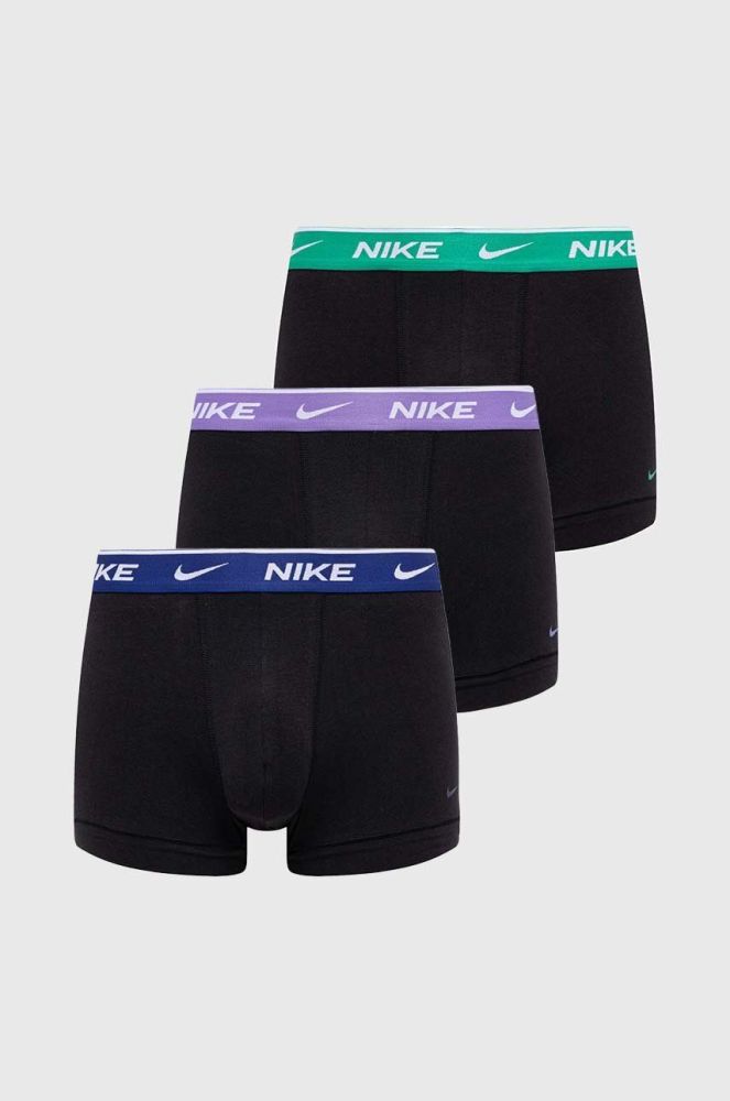 Боксери Nike 3-pack чоловічі колір фіолетовий