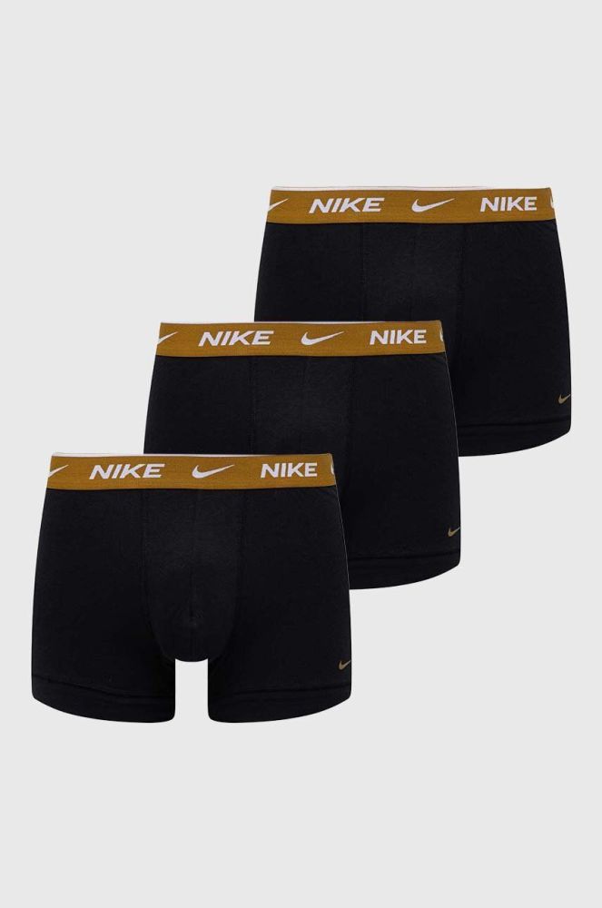 Боксери Nike 3-pack чоловічі колір жовтий (3677362)
