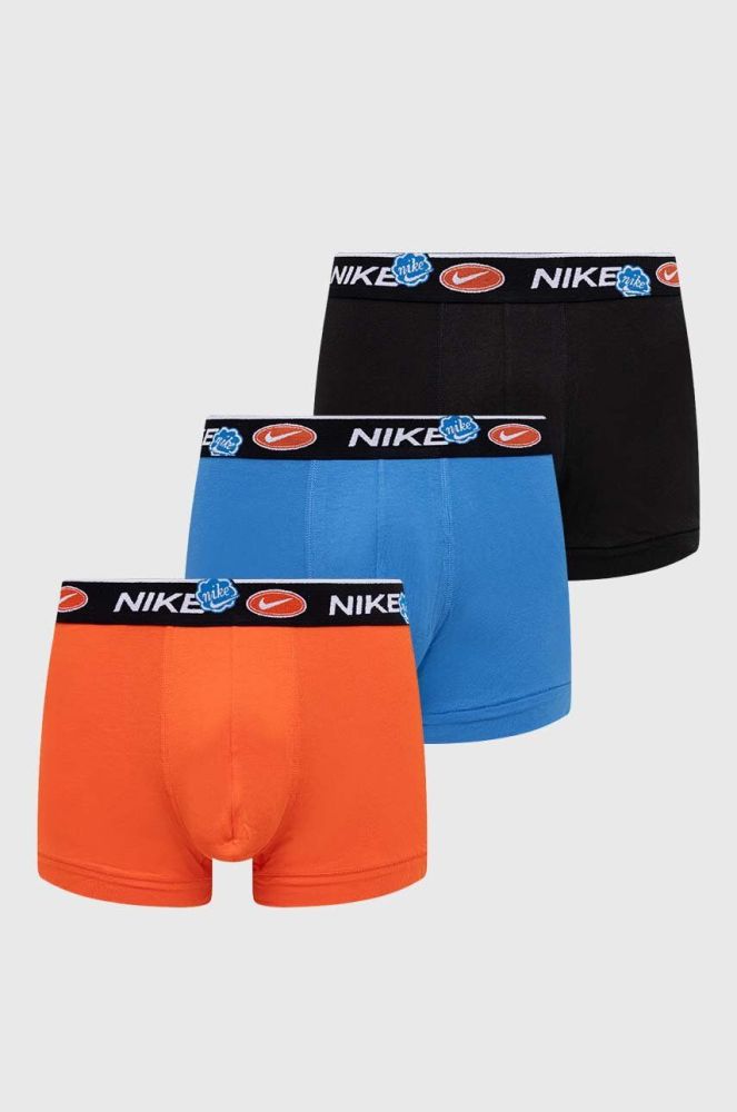 Боксери Nike 3-pack чоловічі колір помаранчевий (3435798)