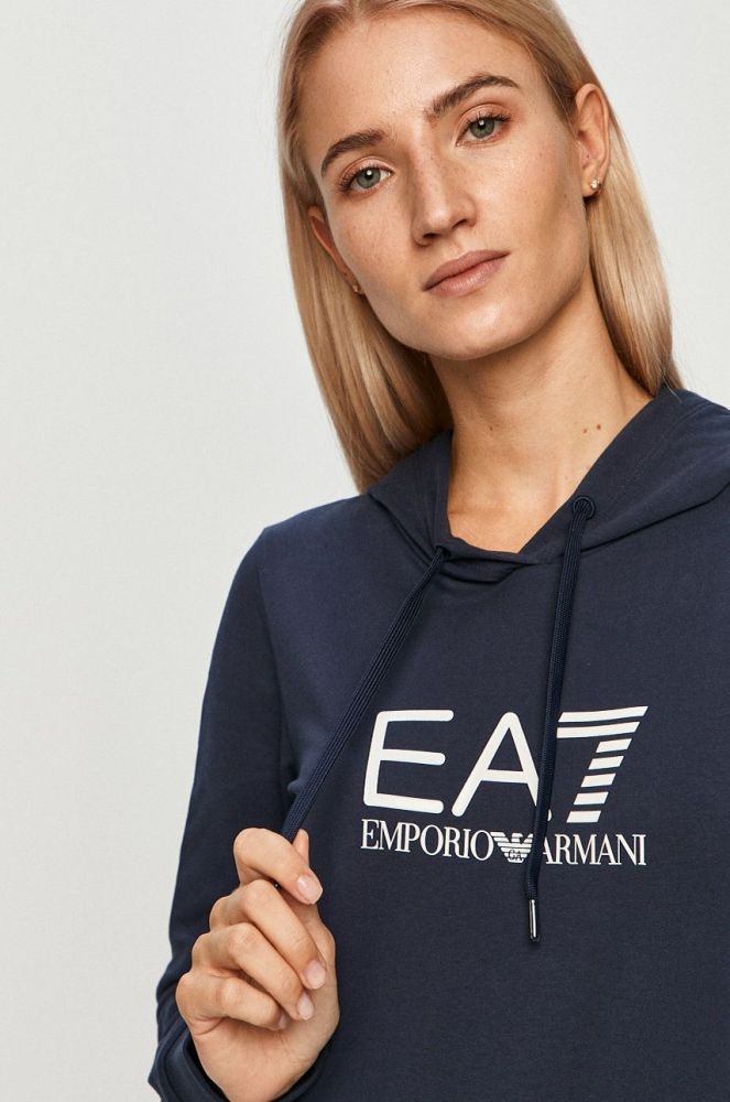 EA7 Emporio Armani - Кофта колір темно-синій