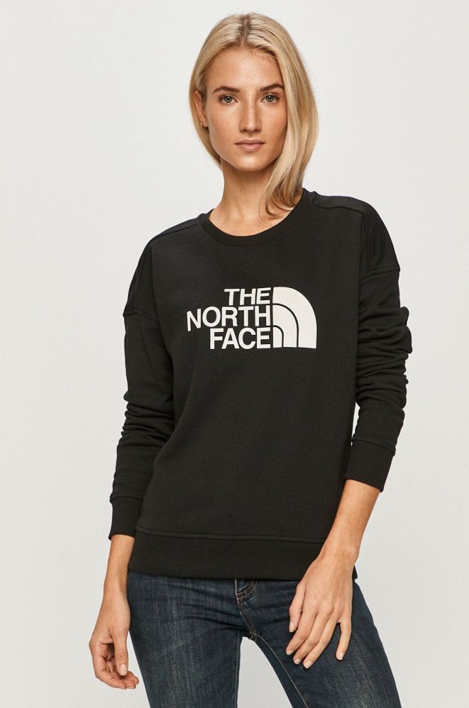 The North Face - Бавовняна кофта NF0A3S4GJK31-JK31 колір чорний