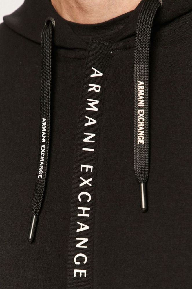 Armani Exchange - Кофта колір чорний (641469) фото 5