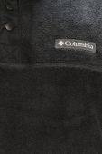 Кофта Columbia чоловіча колір чорний гладка (665412)