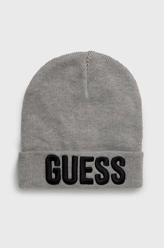 Guess Jeans - Дитяча шапка колір сірий (1860808)