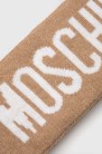 Вовняна пов'язка Moschino колір коричневий (3398902) Вовняна пов'язка Moschino колір коричневий (3398902)