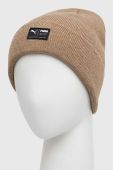 Puma Шапка колір бежевий