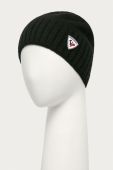 Вовняна шапка Rossignol колір чорний вовна