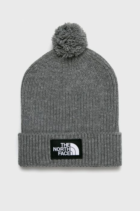 The North Face - Шапка колір сірий (625685)
