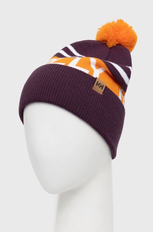 Шапка Helly Hansen Ridgeline колір фіолетовий фото 2