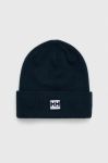 Шапка Helly Hansen колір синій з товстого трикотажу (3449763) Шапка Helly Hansen колір синій з товстого трикотажу (3449763)