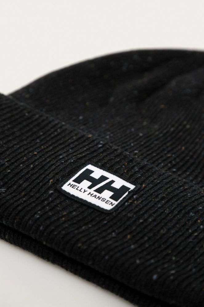 Шапка Helly Hansen колір чорний фото 3
