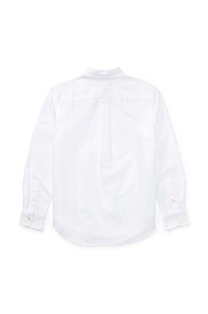 Polo Ralph Lauren - Дитяча бавовняна сорочка 134-176 cm колір білий фото 3