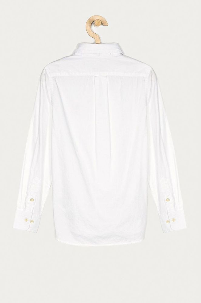 Polo Ralph Lauren - Дитяча бавовняна сорочка 134-176 cm колір білий фото 4