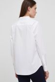 Сорочка Lauren Ralph Lauren жіноча колір білий regular класичний комір
