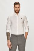 Lacoste Бавовняна сорочка CH2668-031 колір білий (2319302)