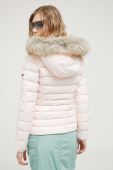 Пухова куртка Tommy Jeans жіноча колір рожевий зимова (3302483)