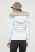 Пухова куртка Tommy Jeans жіноча зимова колір блакитний (3302478)
