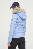 Пухова куртка Tommy Jeans жіноча зимова колір блакитний (3302473)