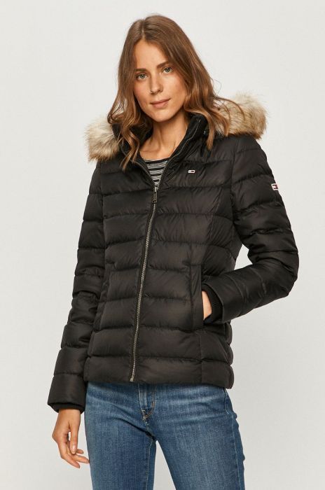 Tommy Jeans - Пухова куртка колір чорний (609453)