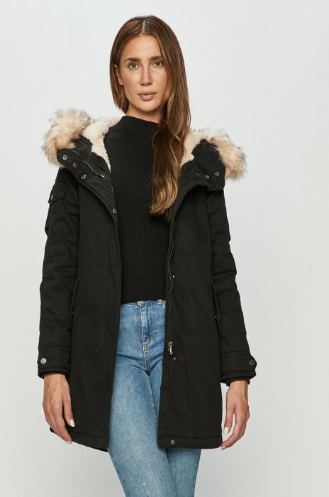 Only - Парка колір чорний