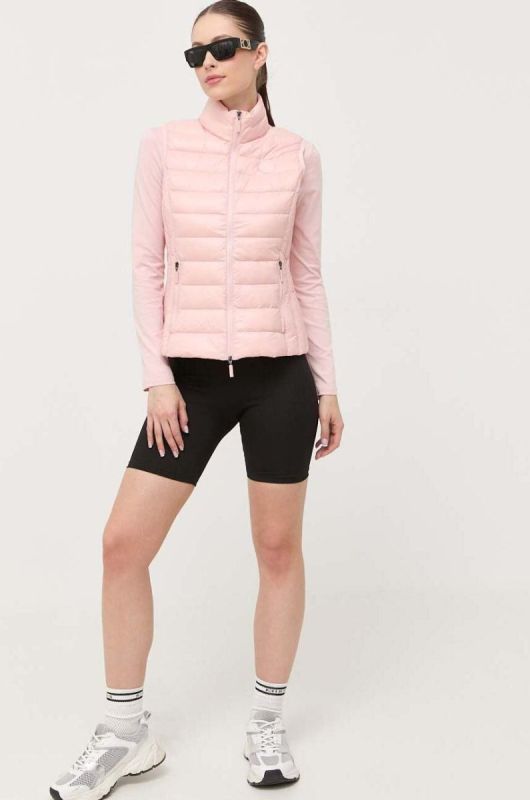 Armani Exchange Пухова безрукавка колір рожевий (3348312) фото 2