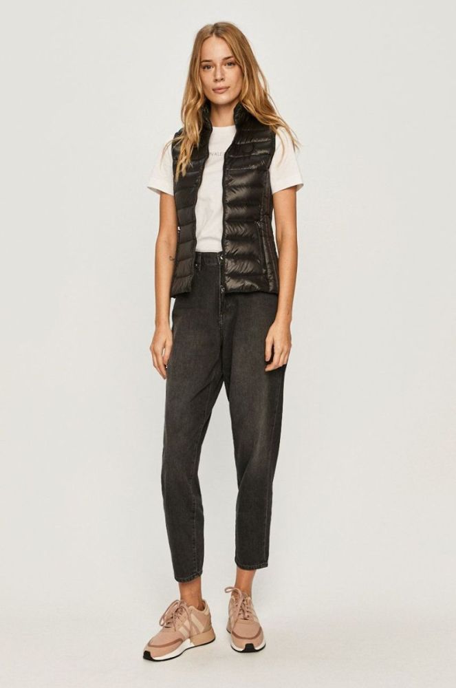 Armani Exchange - Пухова безрукавка колір чорний фото 2