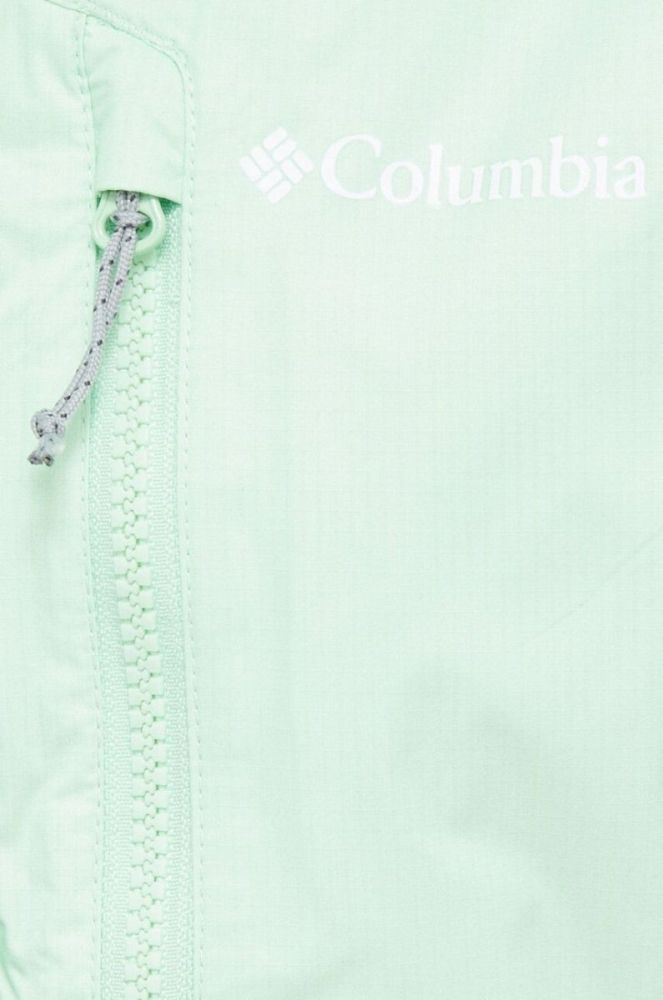 Куртка outdoor Columbia Pouring Adventure II колір зелений перехідна 1760071-468 фото 5