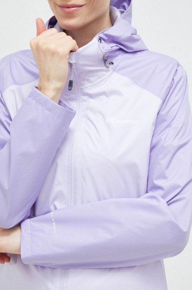 Куртка outdoor Columbia Inner Limits II Jacket колір фіолетовий 1895802-316 фото 4