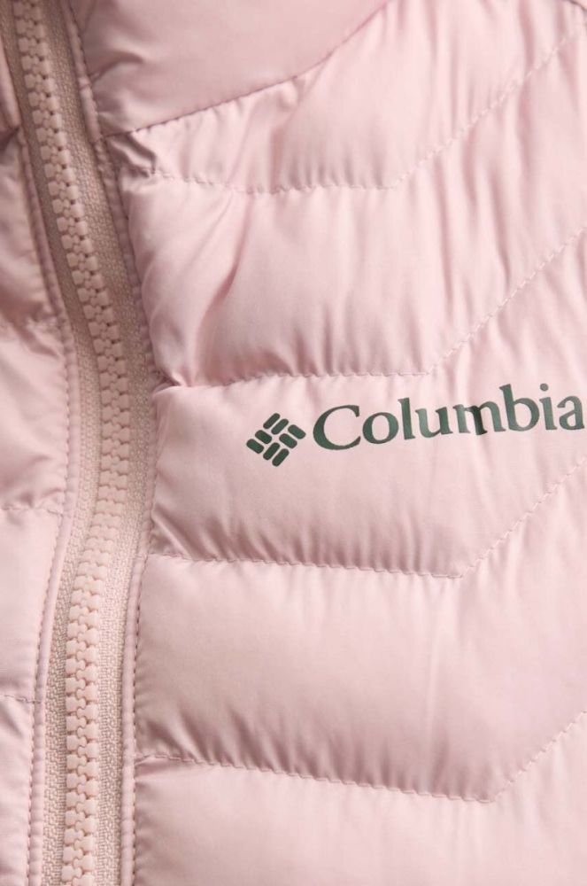 Безрукавка Columbia жіночий колір рожевий зимовий 1757411-011 фото 5