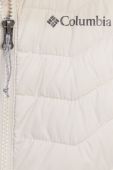 Безрукавка Columbia жіноча колір кремовий зимовий 1757411-011