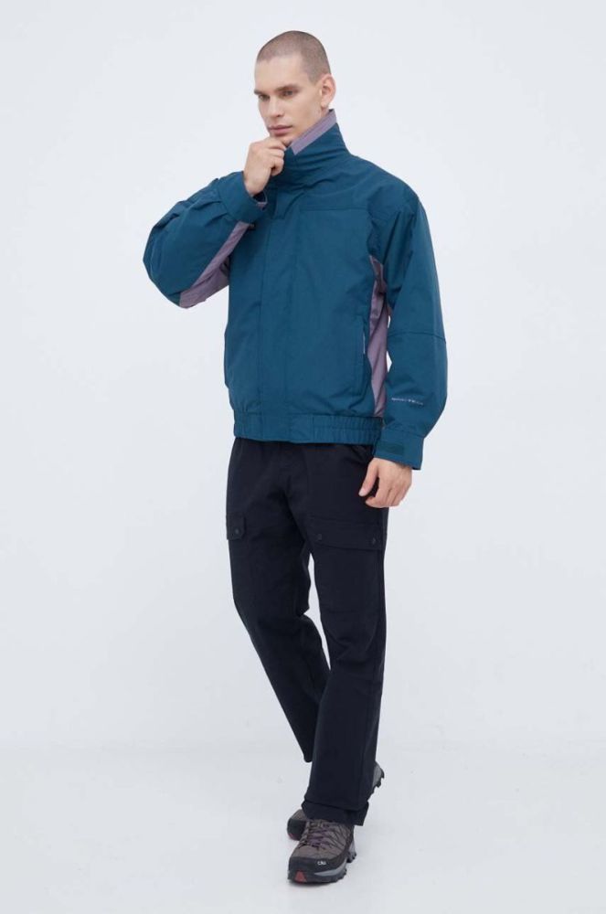 Куртка outdoor Columbia колір бірюзовий перехідна фото 2