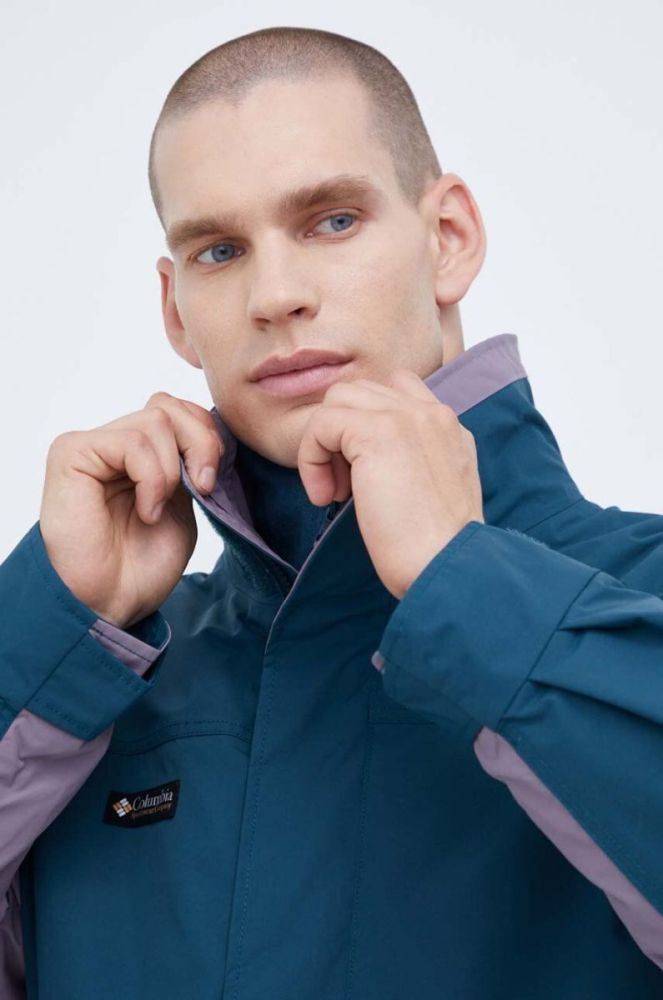 Куртка outdoor Columbia колір бірюзовий перехідна фото 6