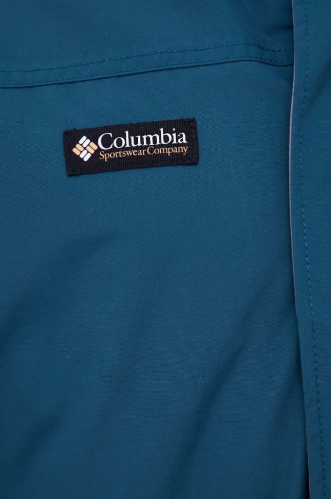 Куртка outdoor Columbia колір бірюзовий перехідна фото 7