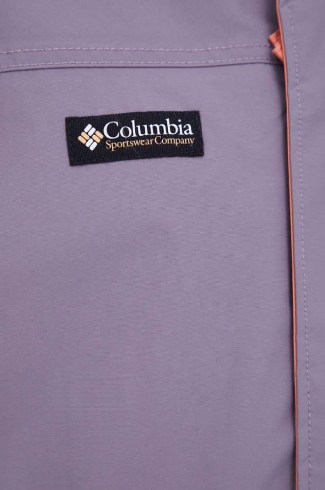 Куртка outdoor Columbia колір фіолетовий перехідна фото 6