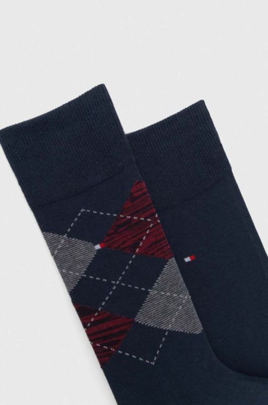 Шкарпетки Tommy Hilfiger 2-pack чоловічі колір синій (3514482) фото 2