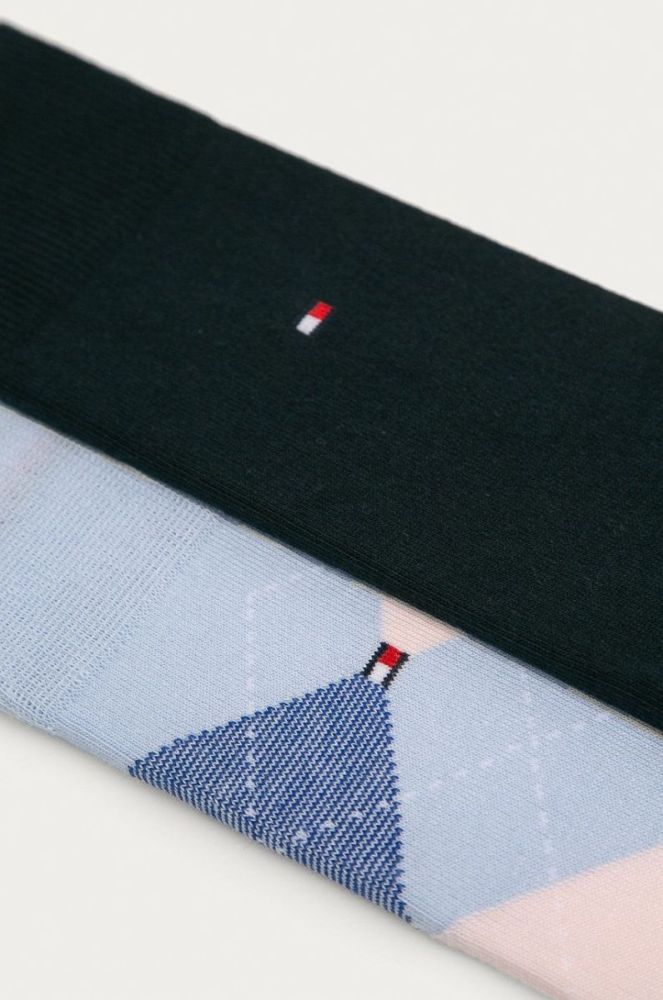 Шкарпетки Tommy Hilfiger 2-pack чоловічі колір блакитний (1321957) фото 2