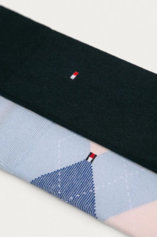 Шкарпетки Tommy Hilfiger 2-pack чоловічі колір блакитний (1321957) фото 2