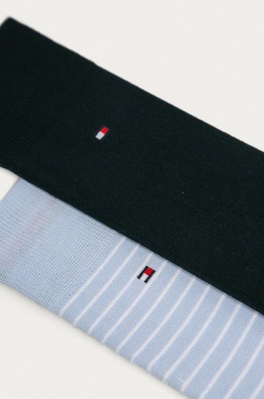 Tommy Hilfiger - Шкарпетки (2-pack) колір блакитний (1322186) фото 2