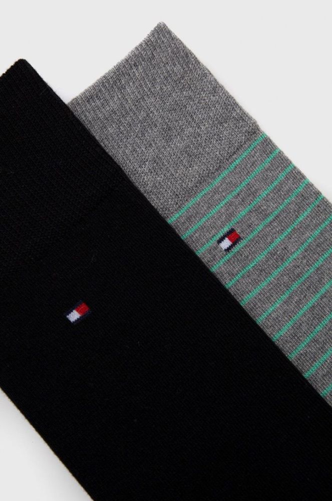 Шкарпетки Tommy Hilfiger (2-pack) чоловічі колір чорний (2104043) фото 2