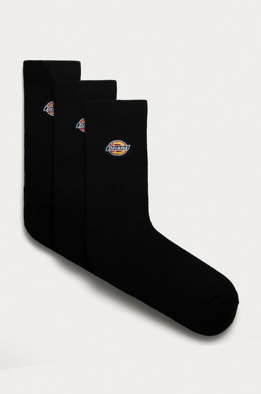 Dickies - Шкарпетки (3-pack) DK0A4X82BLK-BLACK колір чорний