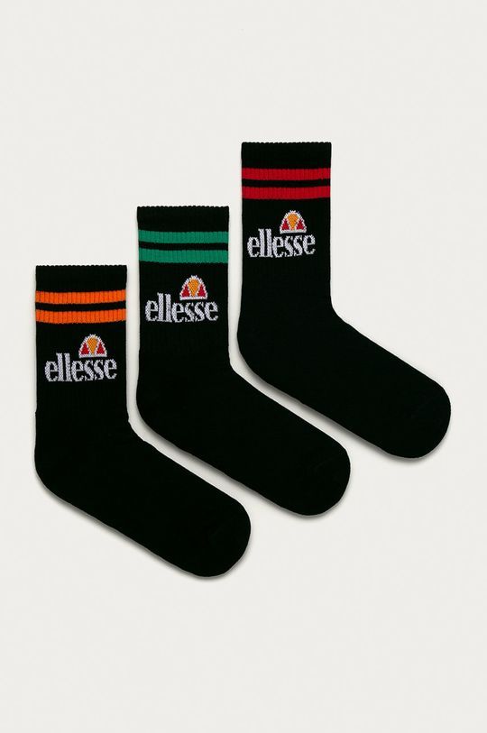 Ellesse Шкарпетки (3-pack) SAAC1208-BLACK колір чорний